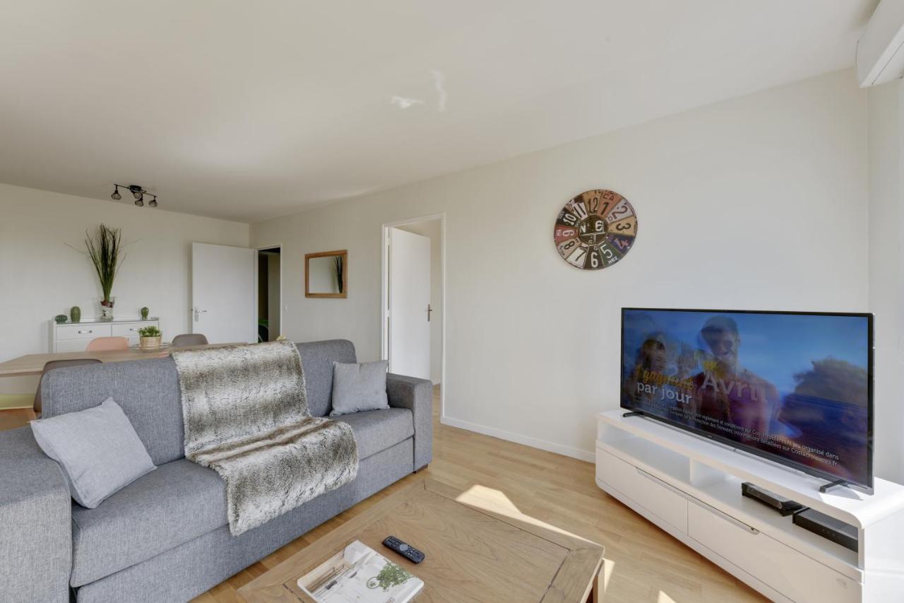 Апартаменты Chic Apart With Great View Of Paris Сен-Дени Экстерьер фото