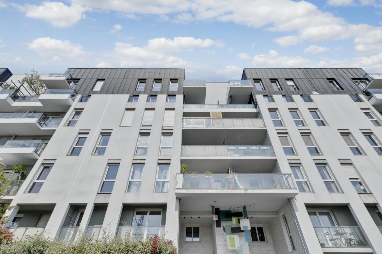 Апартаменты Chic Apart With Great View Of Paris Сен-Дени Экстерьер фото