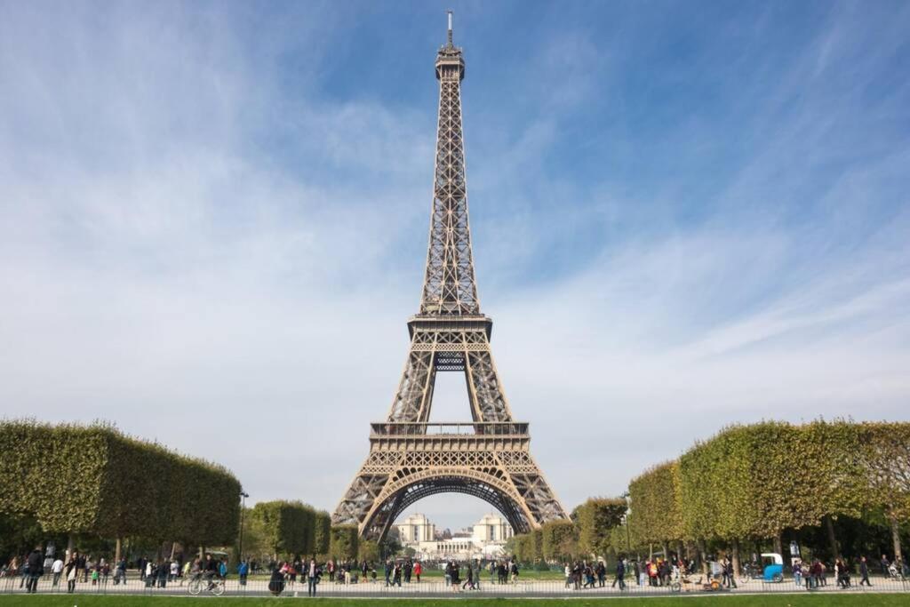 Апартаменты Chic Apart With Great View Of Paris Сен-Дени Экстерьер фото